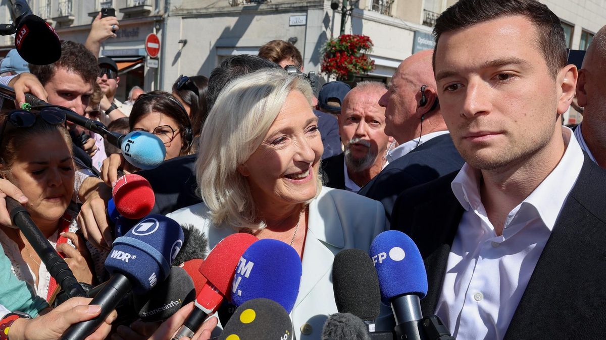 Bardella reconnaît avoir été déçu après la candidature de Le Pen : « Quand ça va mal, ça se voit »