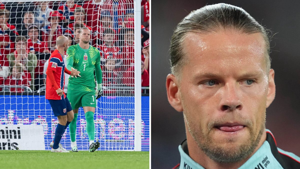 Mardrömsminuter för Norges Örjan Nyland i Nations League