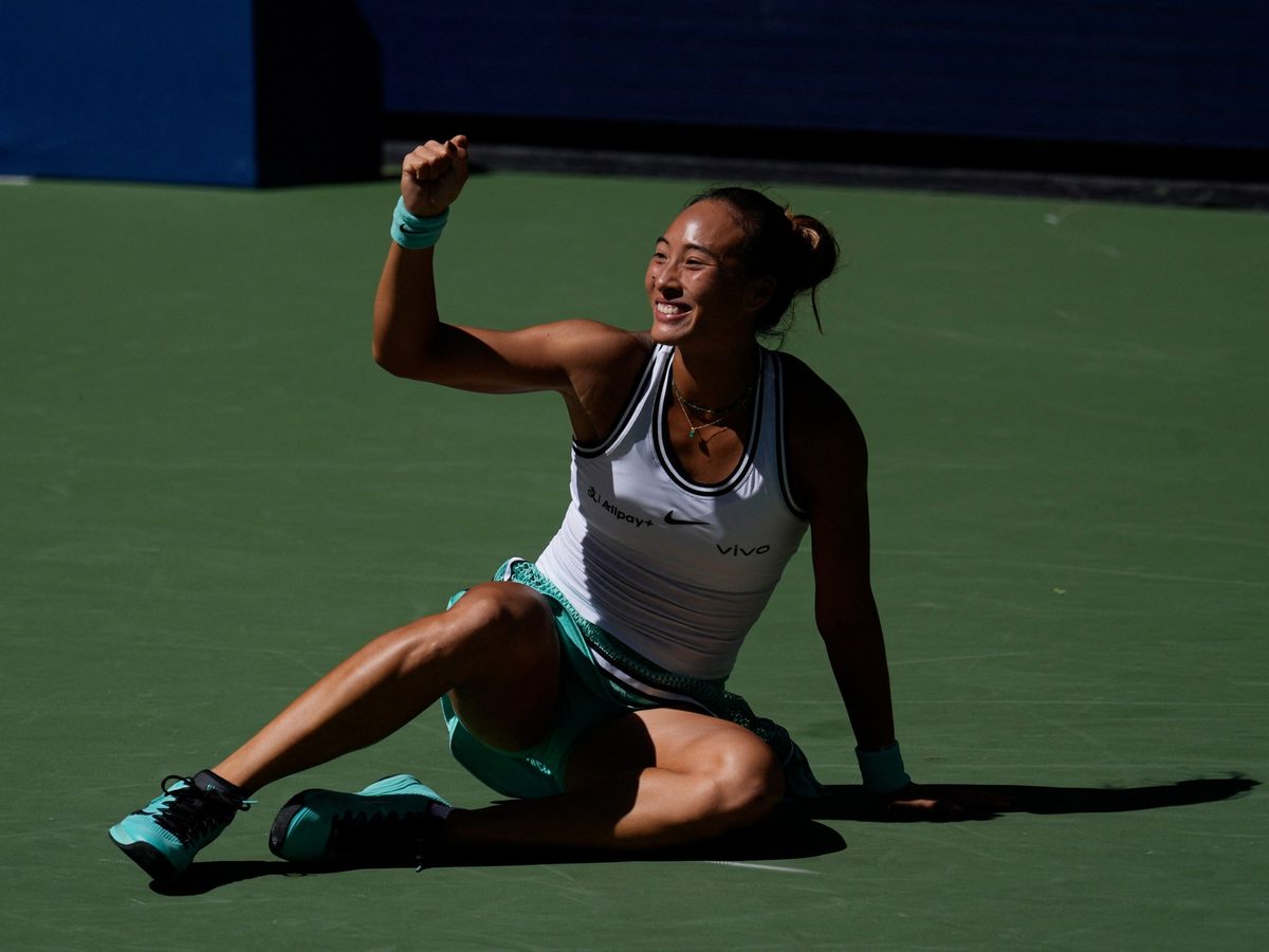 US Open: Zheng in 5-0 comeback; Gauff, Rybakina, Zverev also in quarters