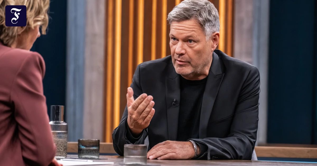 TV-Kritik Caren Miosga: Robert Habeck, der Denker vom Nordpol