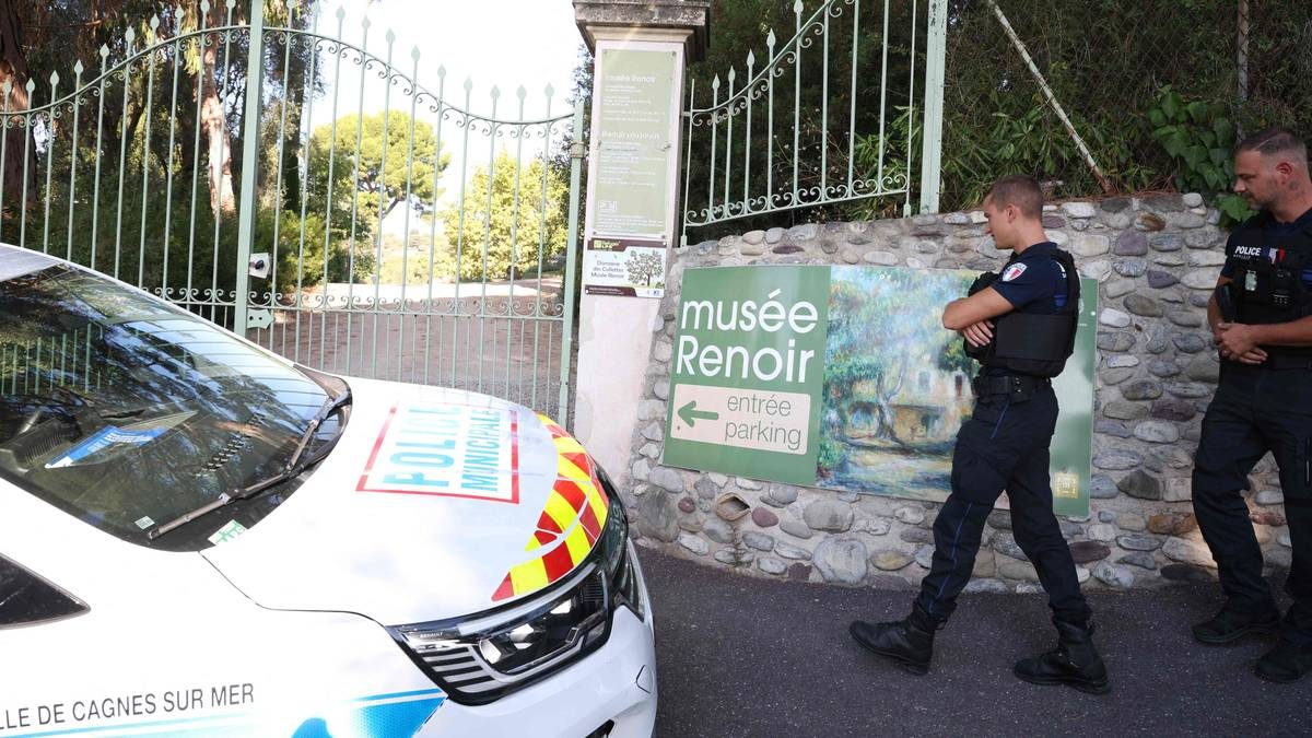 Malerier for 9 millioner euro stjålet fra Renoir-museum i Frankrike