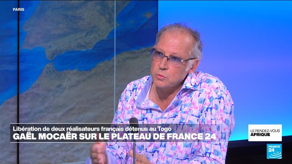 Libéré du Togo, le réalisateur français Gaël Mocaër témoigne sur France 24