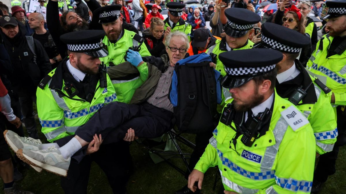 Arrestaties in Liverpool voor steun aan verboden Palestijnse actiegroep