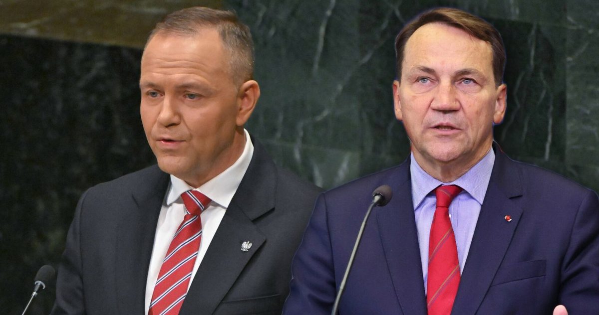 Sikorski skomentował przemówienie prezydenta. "Bardzo dziwne"