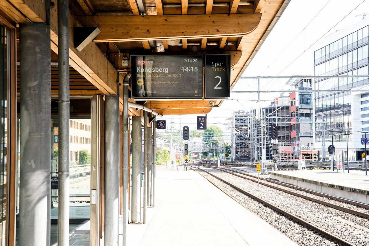 Tredje runde med togproblemer i Oslo-området i dag