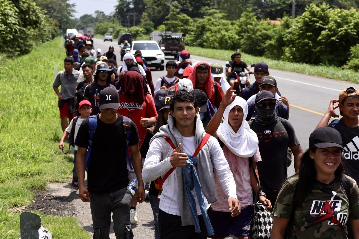 Migrant Caravan From Honduras Heads Toward US Border
