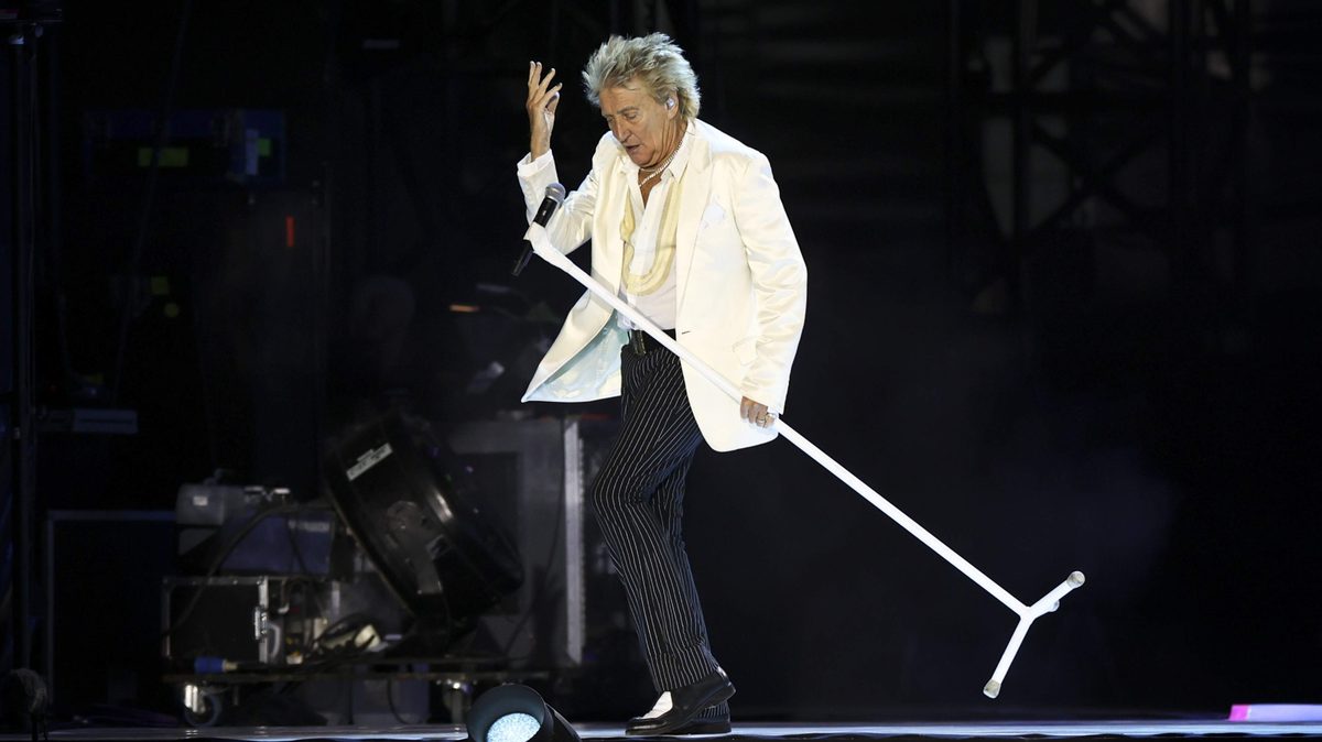 Rod Stewart (81) doet Amsterdam aan tijdens afscheidstour ’The final encore’