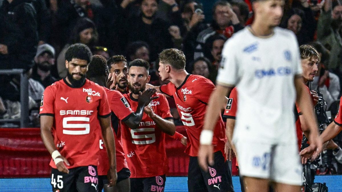 Rennes-Marseille (1-0) : troisième défaite de suite pour l’OM, les Bretons prennent provisoirement la tête de la Ligue 1