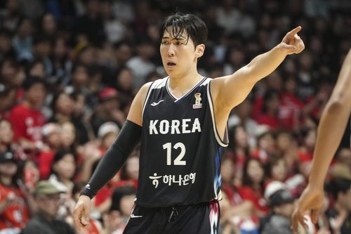 AG 남자 농구 대표팀, 부상 안영준 대신 문정현 발탁(종합)
