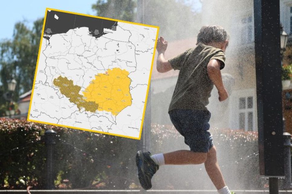 IMGW wydało ostrzeżenia przed upałem. W prognozach są też burze