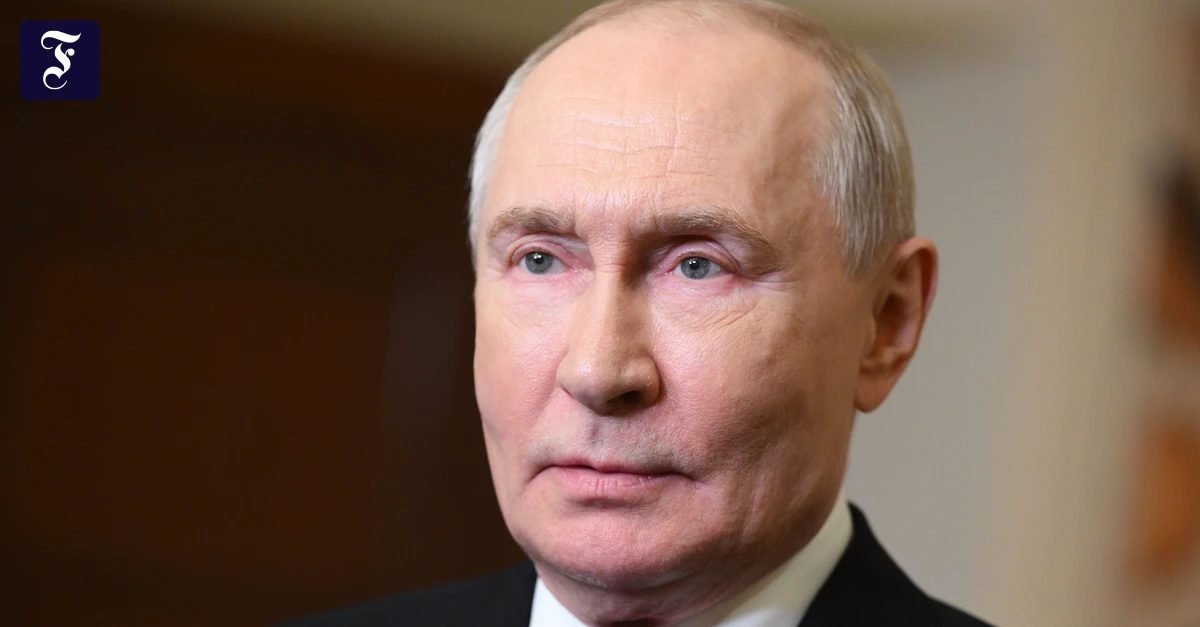 Liveblog Ukrainekrieg: Putin warnt vor europäischen Soldaten in Ukraine: Würde „Krieg gegen Russland“ bedeuten