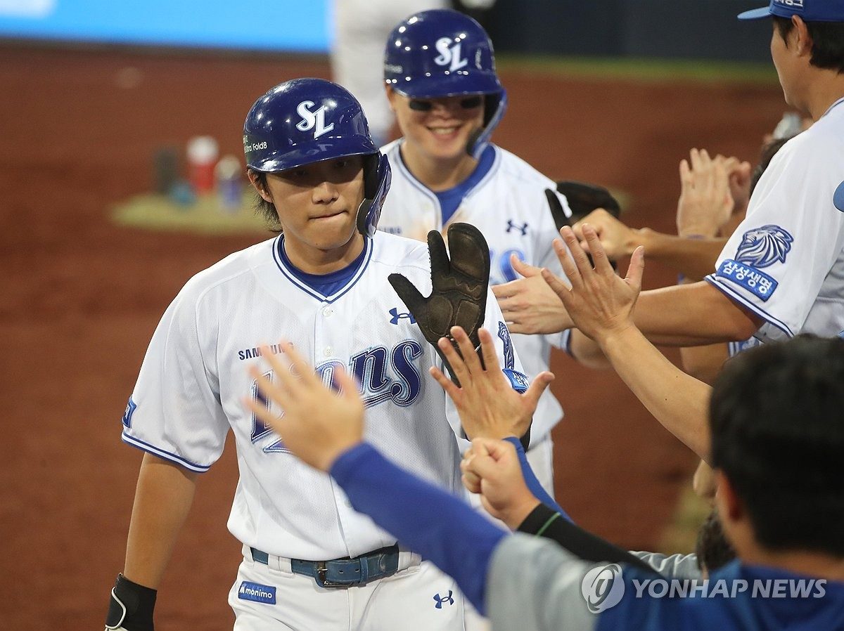 삼성, KIA 9회 추격 뿌리치고 진땀승…김도영 40호 홈런(종합2보)