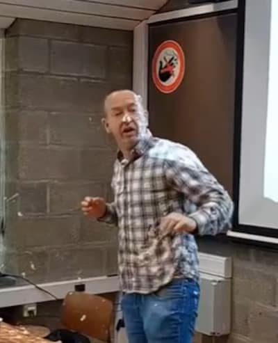 Damien Ernst et l’ULiège portent plainte après l’entartage survenu à son cours
