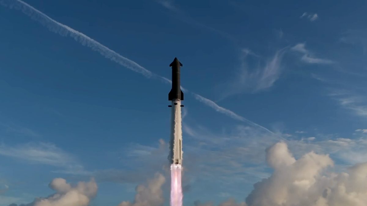 SpaceX launches Starship on first orbital flight