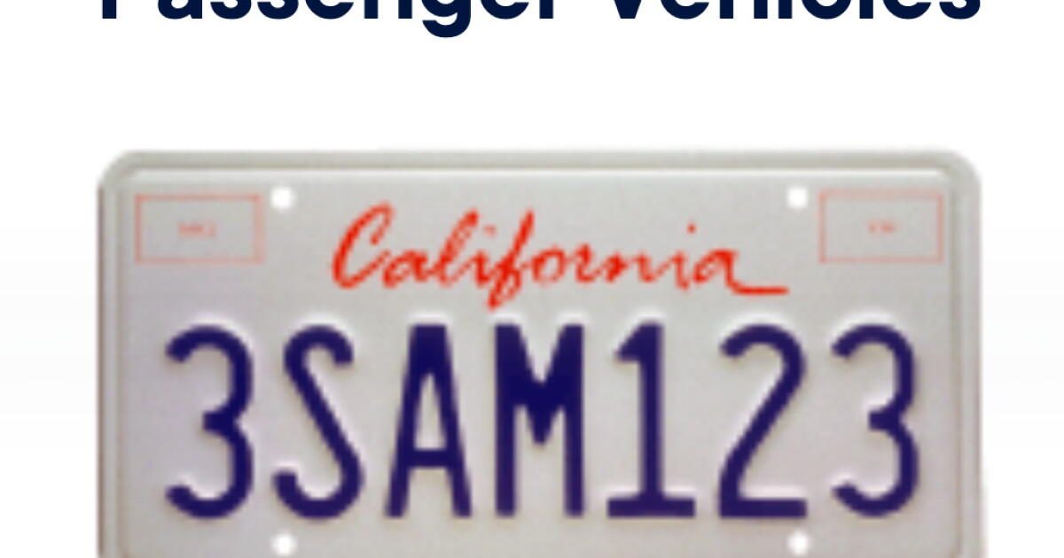 California is changing its license plate sequence for the first time since the 1980s