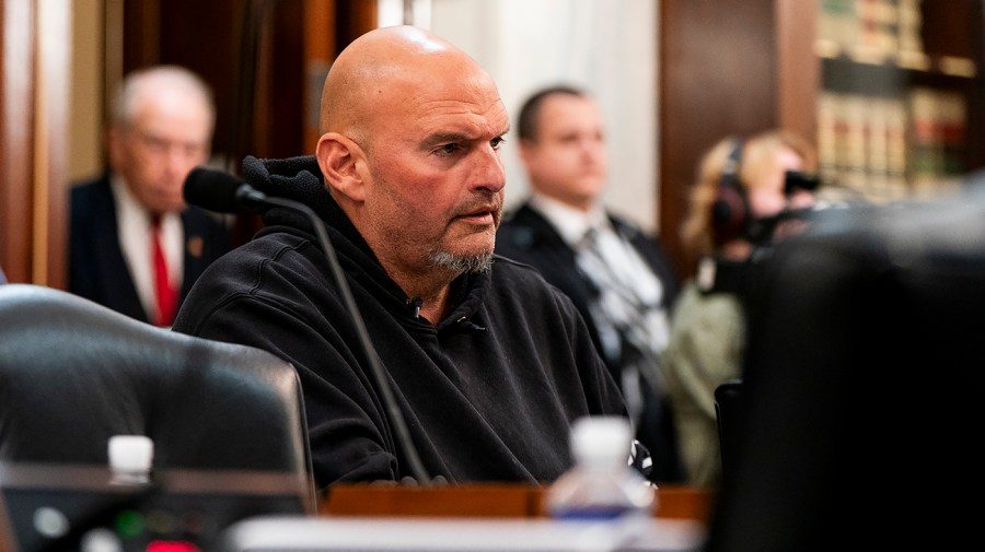Fetterman joins Democrats in warning Mullin, DHS about election interference