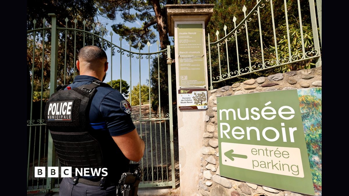 Four Renoir paintings worth millions stolen in French museum heist