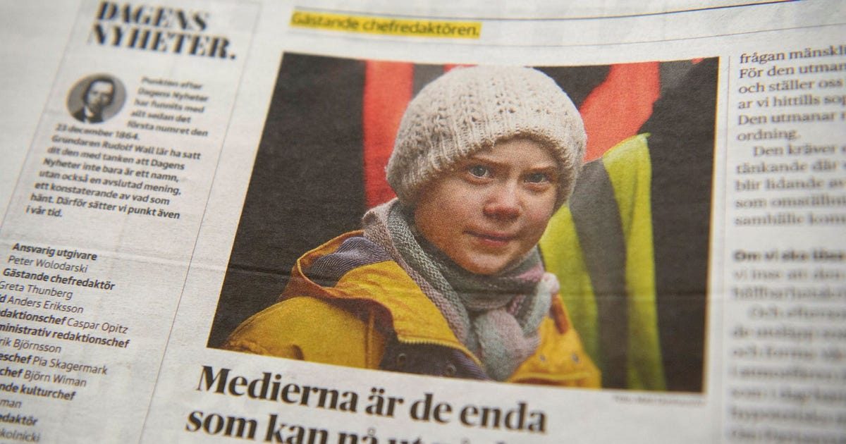 Johan Esk: Greta Thunberg verkade inte förstå DN-sportens miljöjobb