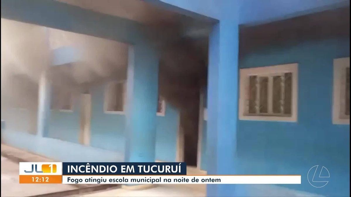 Incêndio atinge escola municipal em Tucuruí