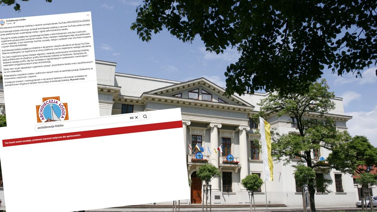 Kanał Archidiecezji Łódzkiej zniknął z YouTube. Mamy wyjaśnienia z biura Google