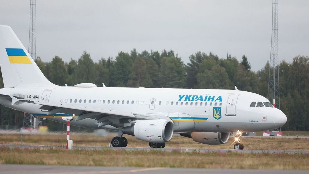 Ukrainas regjeringsfly har landet på Gardermoen
