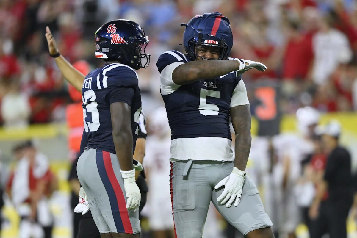 Where Ole Miss ranks in college football polls after win over Louisville