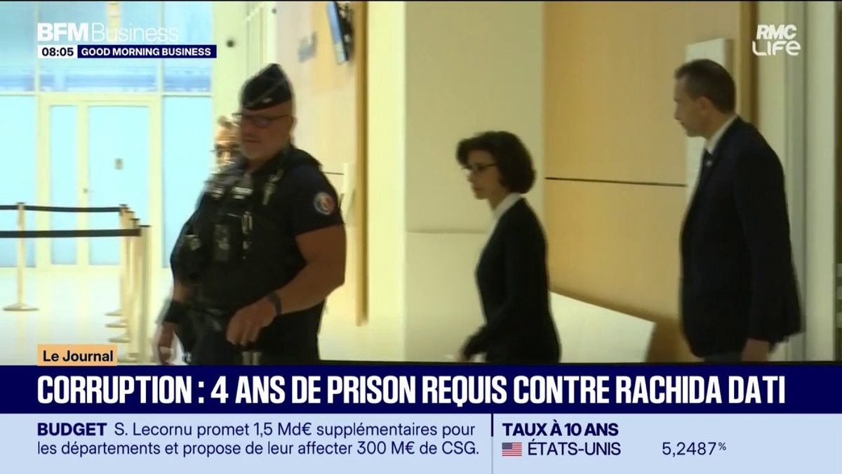 Corruption : 4 ans de prison requis contre Rachida Dati