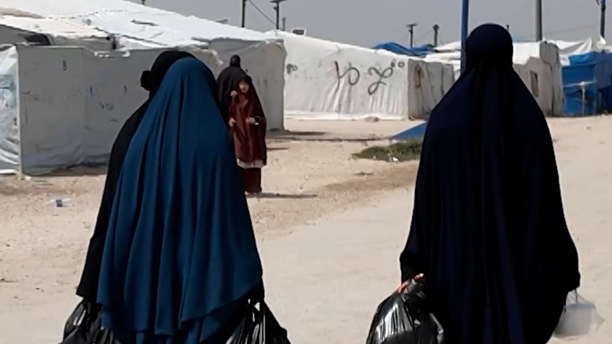 Women and children remain trapped in Syria’s Roj camp