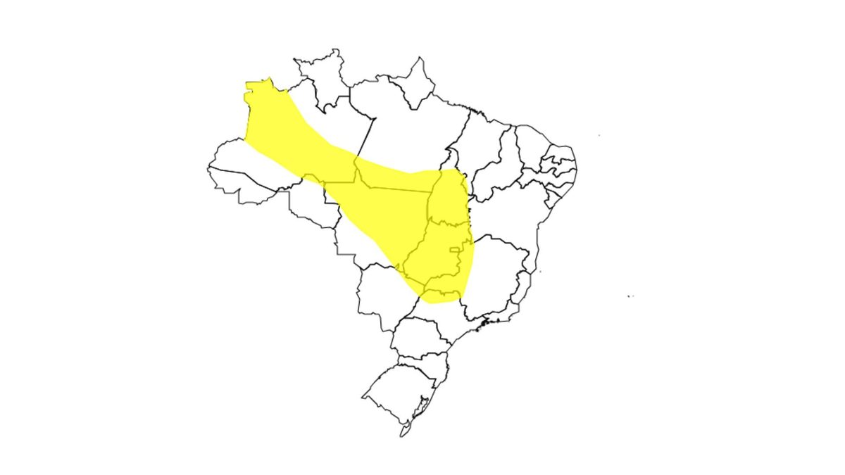 Inmet emite alerta de tempestades com possibilidade de granizo em Rondônia