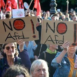 Duizenden Duitsers protesteren tegen AfD na grote verkiezingsoverwinning