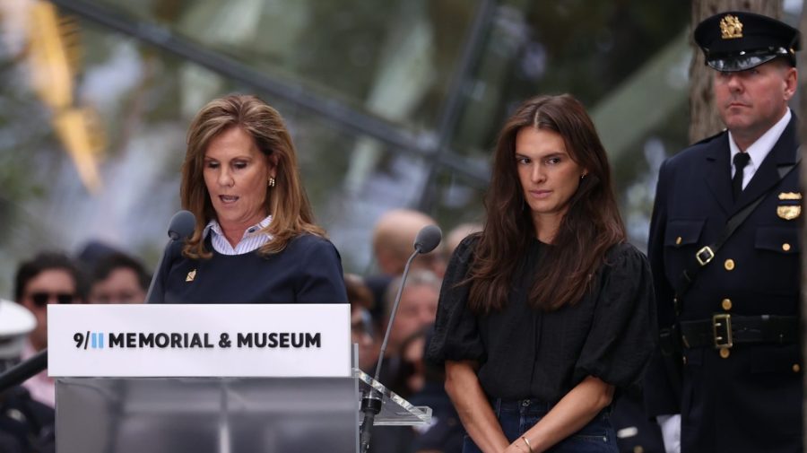 9/11 widow calls out government for protecting Saudis at 9/11 ceremony