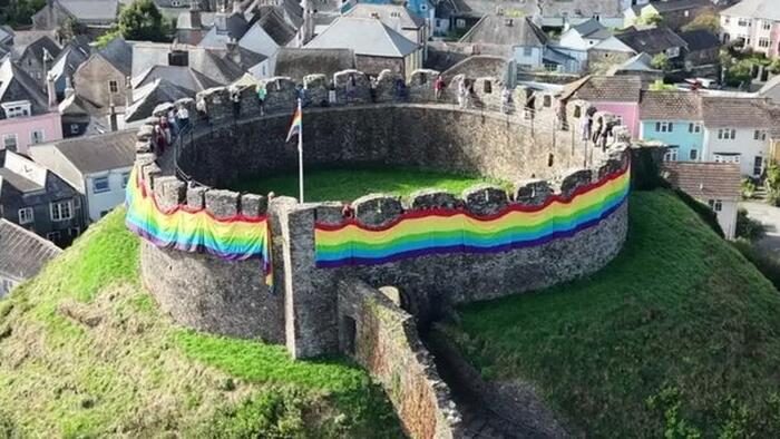 UK Pride Group "Captures" A 1,000-Year-Old Castle
