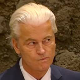 Video | Pro-Palestijnse demonstranten schreeuwen door Wilders vanaf tribune