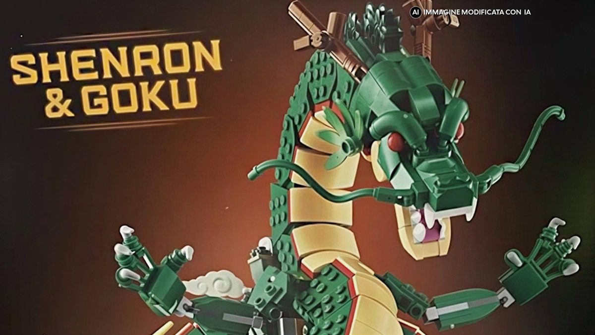 LEGO Dragon Ball, prima foto del set Shenron & Goku: data d'uscita, prezzo e numero di pezzi