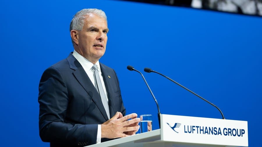 Folgen des Iran-Kriegs: Lufthansa-Chef erwartet noch höhere Kerosin-Kosten
