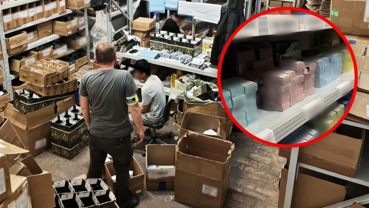 Działali na potężną skalę. Odkrycie w magazynie ich pogrążyło