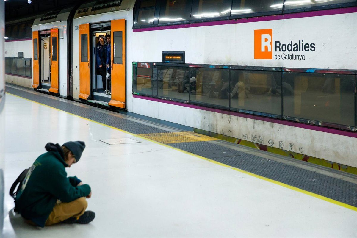 Circulan con limitación de velocidad los trenes catalanes de la R2 Sud, R2 Nord, R3, R4 y R8 por las lluvias