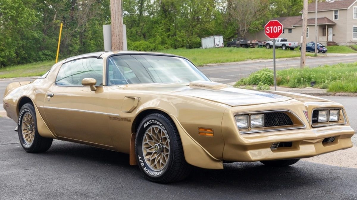1978 Pontiac Trans Am For Sale With 94,000 Miles And Gold Finish Is Here For Your Rockford Files Fantasy