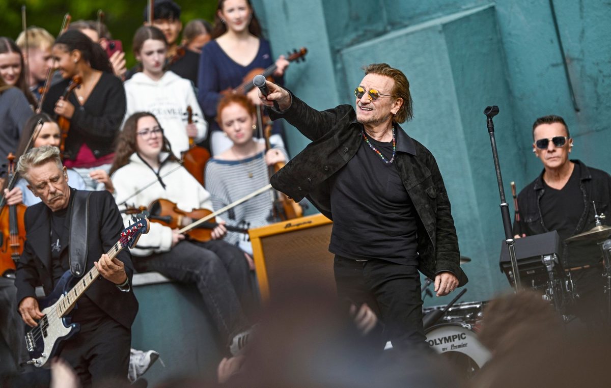 U2 in rehearsals for new stadium tour, with Larry Mullen Jr. back after undergoing surgery