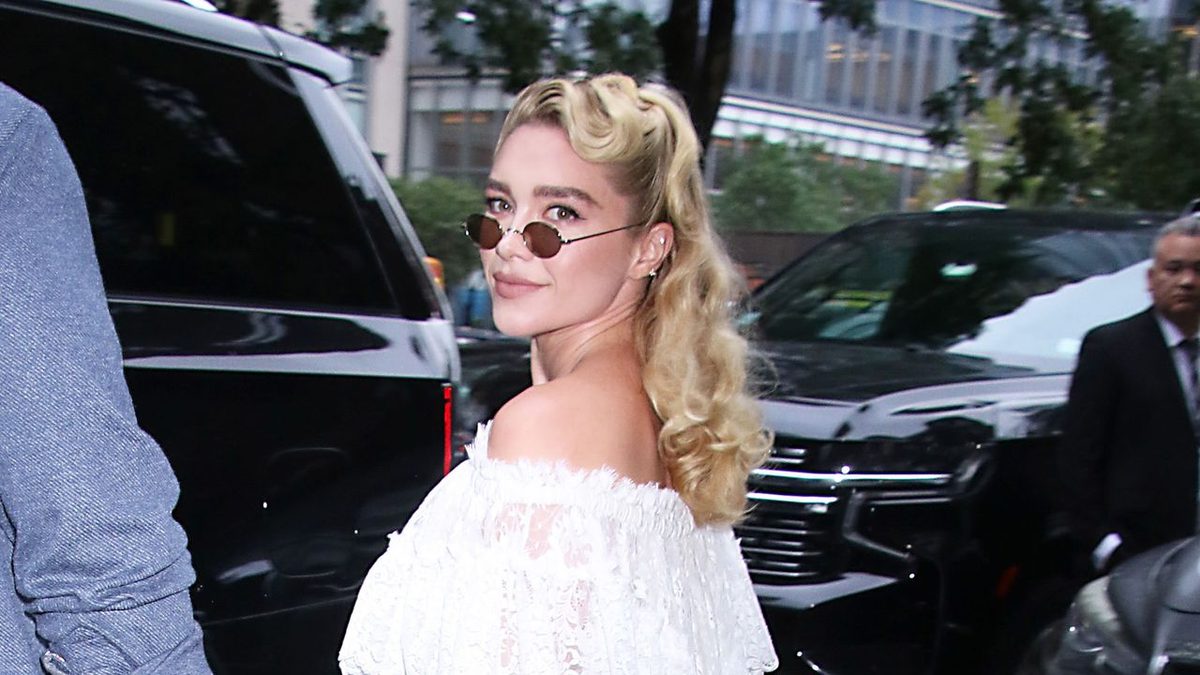 Florence Pugh Is Taking The Nightie Trend Into Autumn