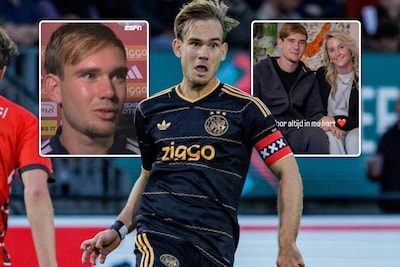 “Ze was de liefde van mijn leven”: openhartige Jong Ajax-speler Mark Verkuijl spreekt voor het eerst na tragische dood…