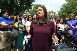 Sarah Sanders Steps in It With Welfare Ad