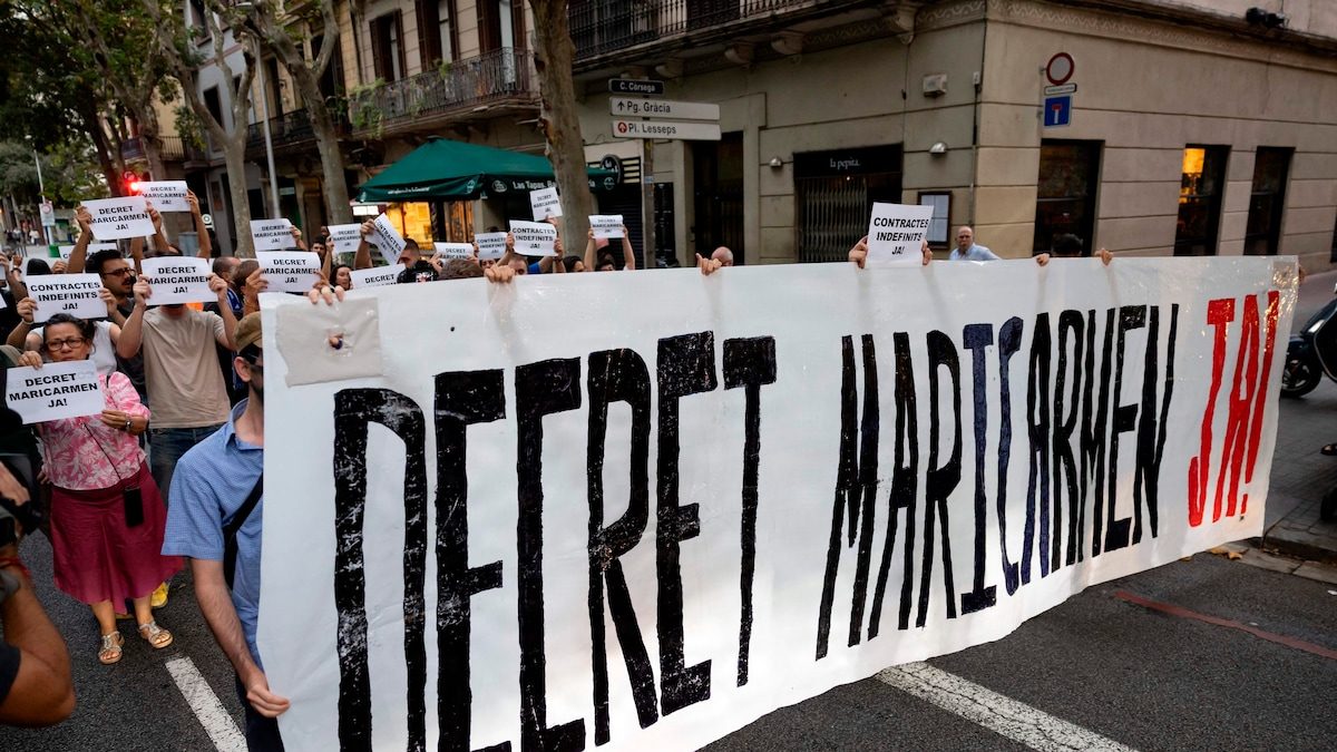 87-årig kan blive boende i sin lejlighed efter store demonstrationer i Spanien