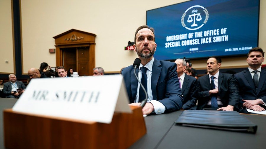 Live updates: Jack Smith faces Senate scrutiny; Trump to unveil federal AI tool