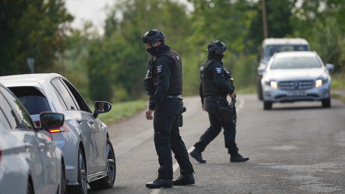 British police investigate if arrests near U.S. air base foiled an Iran-linked attack