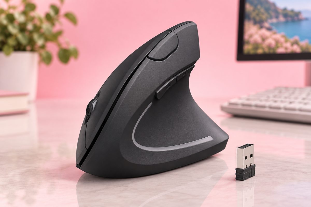 Il mouse verticale Anker sotto i 18€, una spesa furba per lunghe sessioni