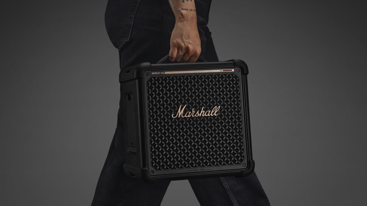 Marshalls new party speaker packs concert lights and karaoke inputs — where to order the Bromley 150