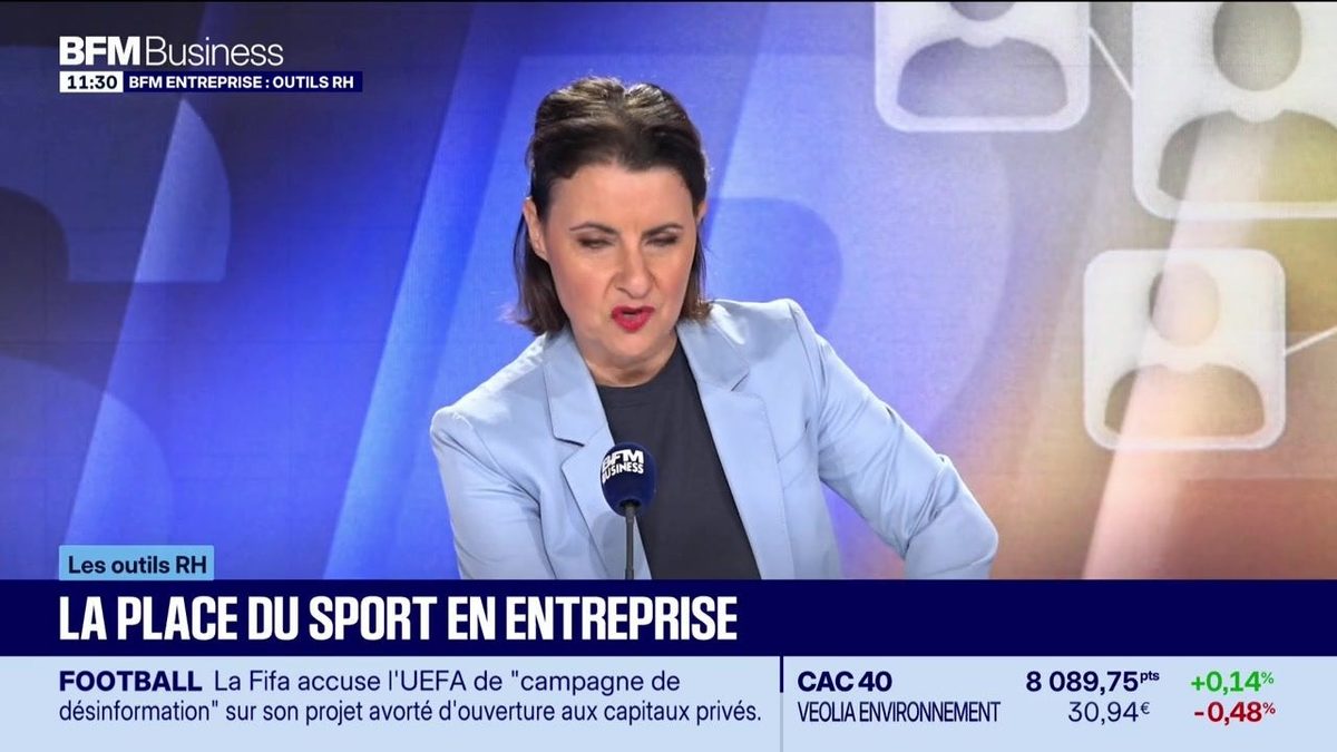 BFM Entreprise - Outils RH - La place du sport en entreprise - Mardi 29 septembre