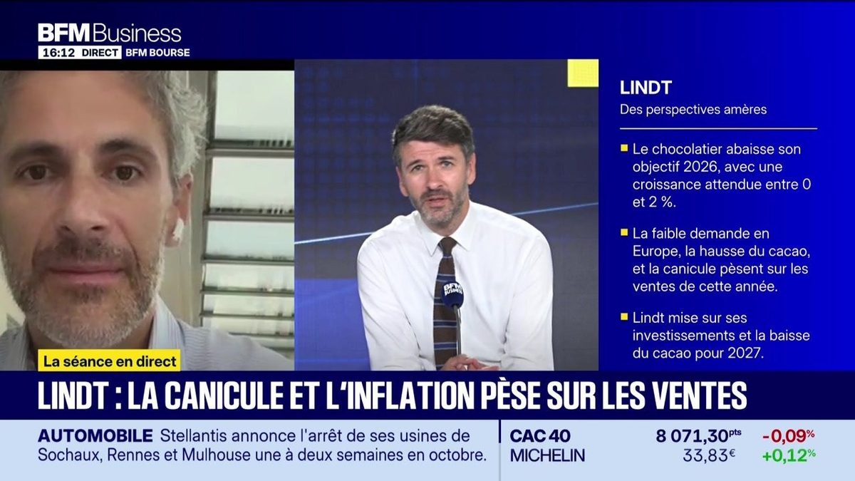 Lindt abaisse ses prévisions, le chocolat fond aussi en Bourse ! - 29/09
