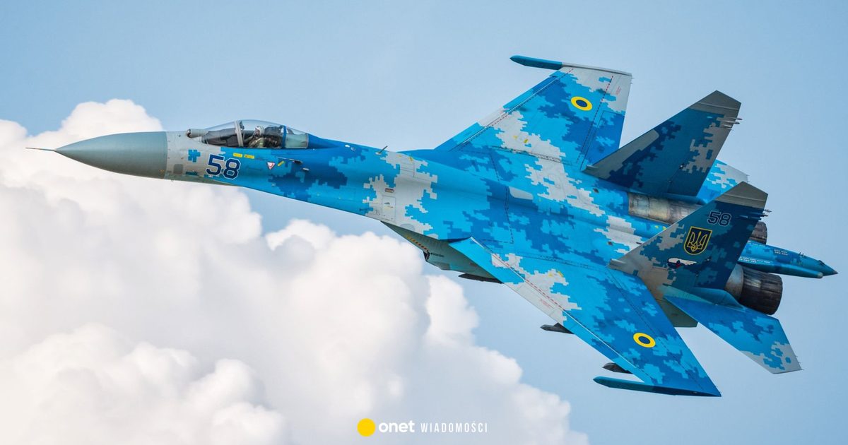 Ukraiński Su-27 wziął na cel bazę Rosjan. Zachodnie bomby załatwiły sprawę